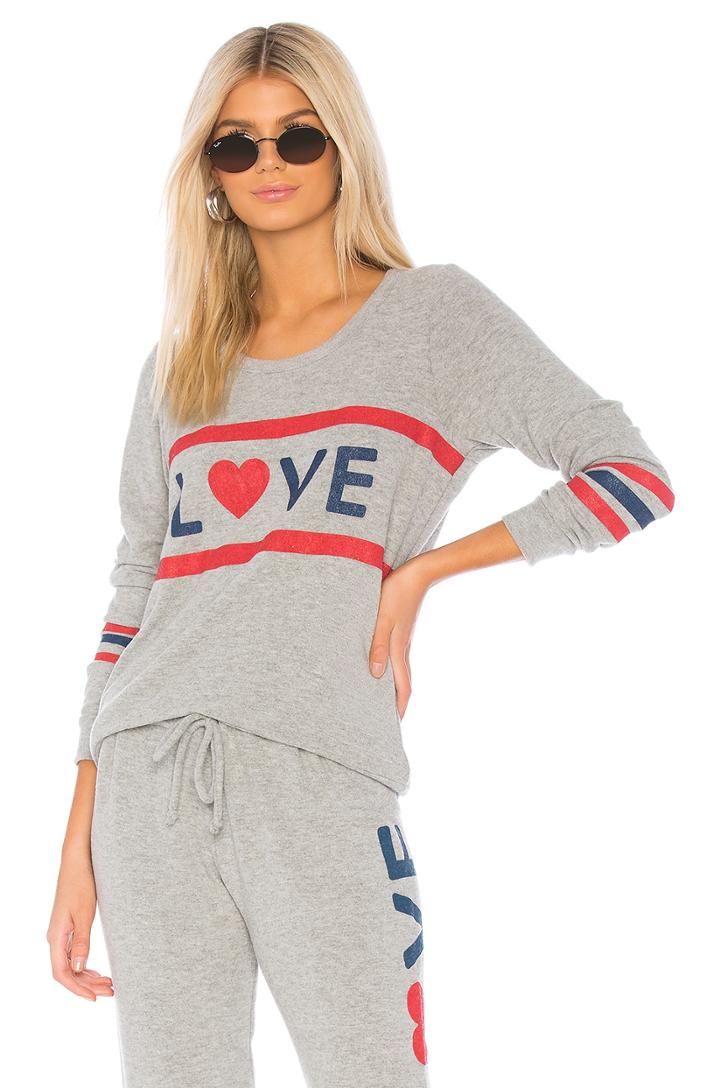Love Open Back Pullover