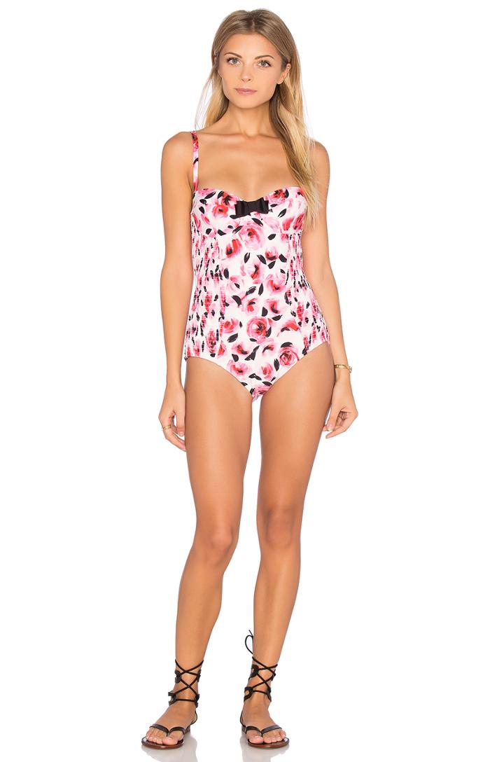 Bay Of Roses Underwire One Piece