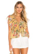 Ruffle Button Up Blouse