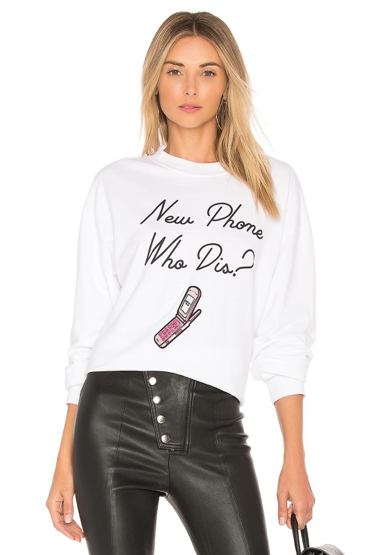 New Phone Who Dis Crewneck Sweatshirt