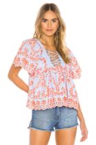 Daisy Embroidered Top