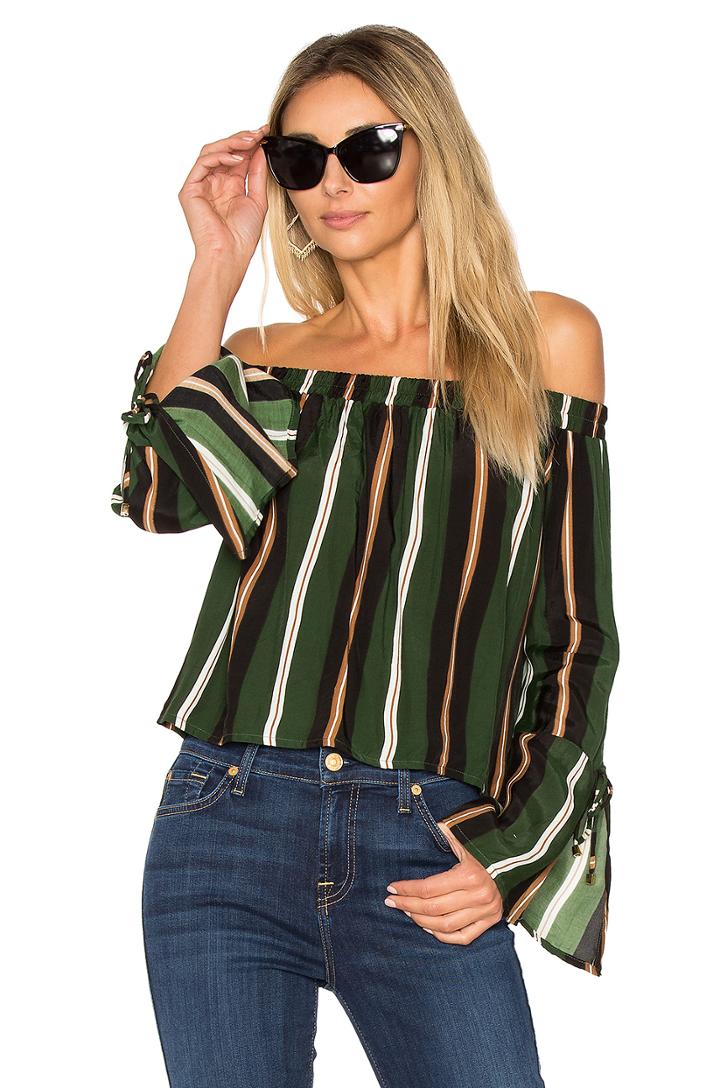 X Revolve Sundripped Top