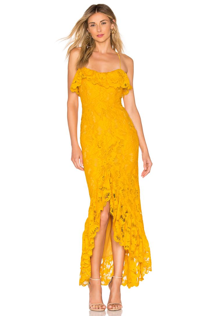 Rose Water Lace Gown