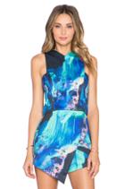 Abstract Box Crop Top