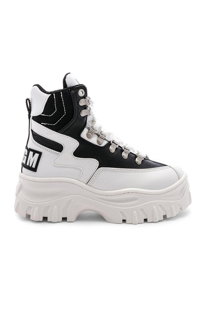 High Top Tractor Block Sneaker