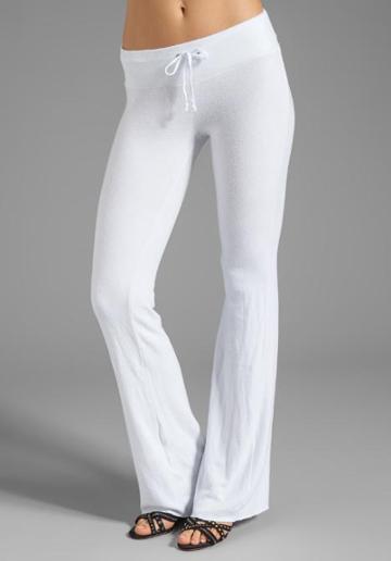 Wildfox Couture Tennis Club Sweat Pants In White