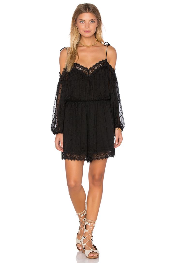 Realm Scallop Playsuit