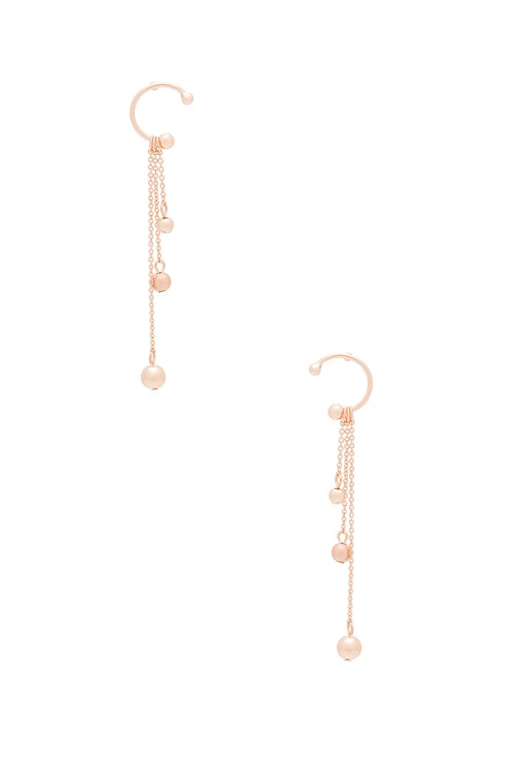 Linear Triple Drop Earring