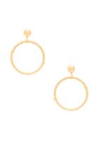 Cable Circle Earrings