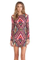Deep V Mini Dress