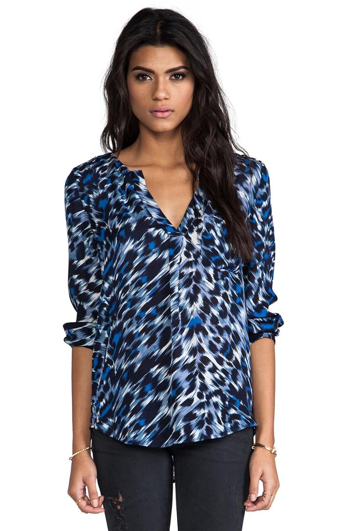 Deon Animal Print Blouse