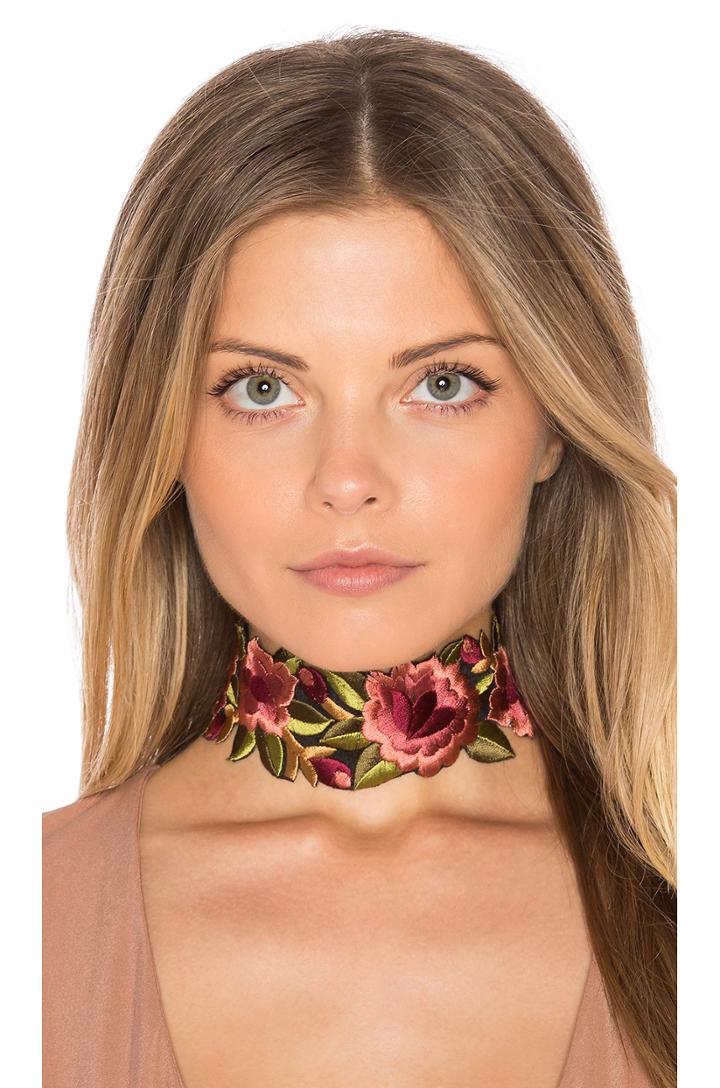Camilla Floral Choker
