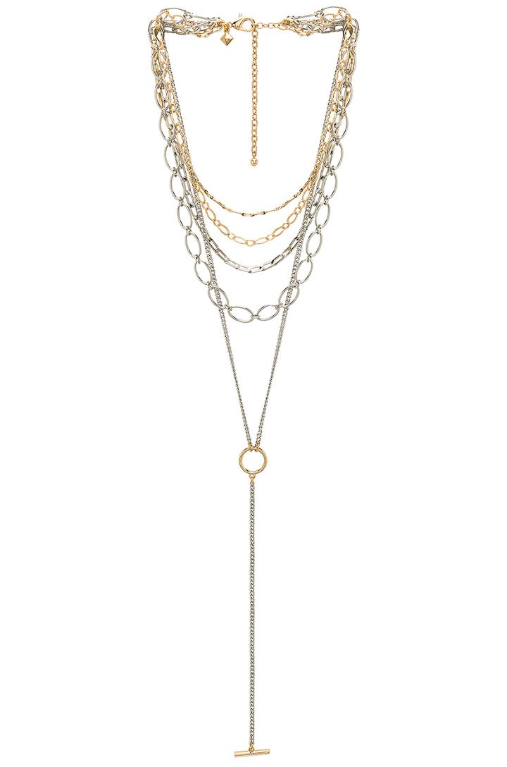 Layered Chains Necklace