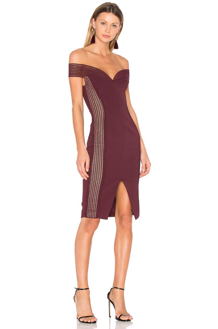 Bandage Cold Shoulder Dress