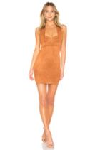 Melanie Cross Front Halter Dress