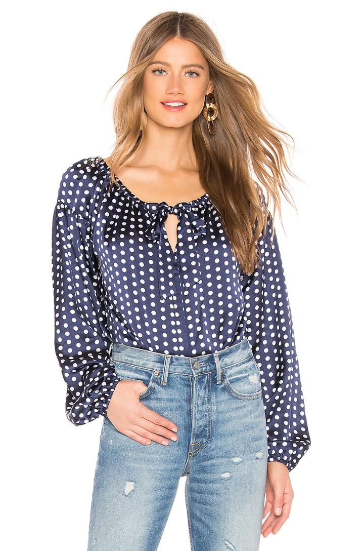 Elsie Tie Front Blouse