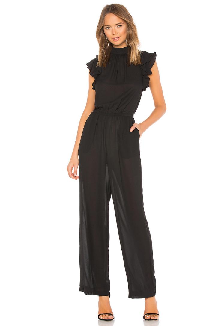 Flutter Sleeve Jumpsuit