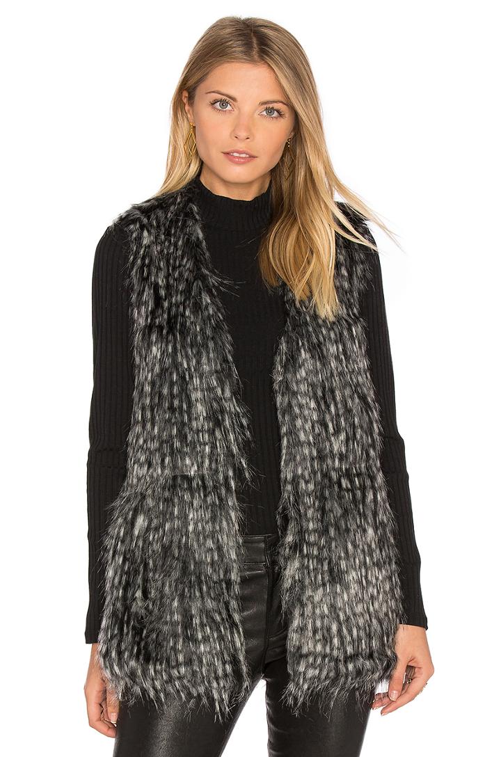 Jack By Bb Dakota Agneta Faux Fur Vest