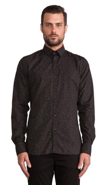 J. Lindeberg Dani Cl Plkt Krill Blacks Button Down In Black