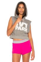 Cropped Logo Hoodie