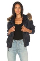 Fur Trim Bomber