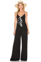 Halter Deep V Back Jumpsuit
