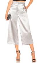 Metallic Wide Crop Pant