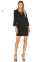 Lace Up Eyelet Dress