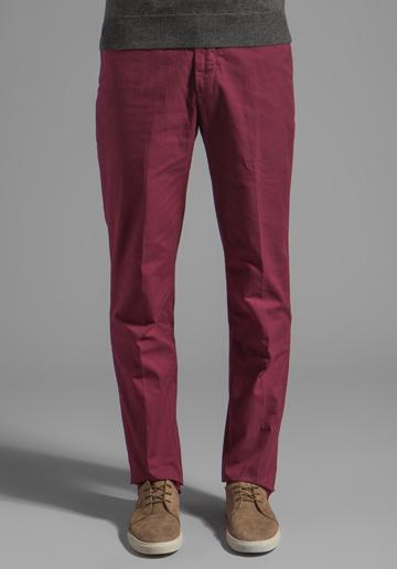 Todd Snyder Trouser Chino In Wine
