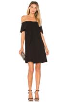 Cold Shoulder Asymmetrical Drape Dress