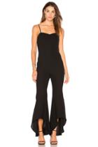 High Low Flare Jumpsuit