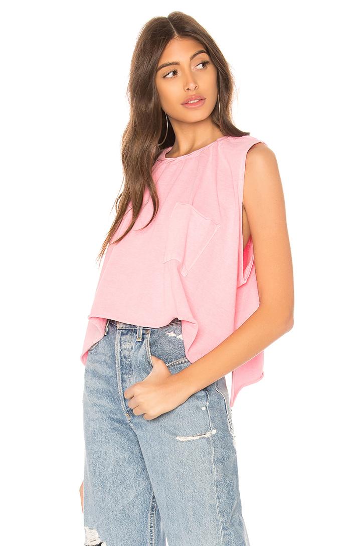 Fonda Asymmetric Cropped Tank