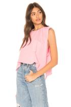 Fonda Asymmetric Cropped Tank