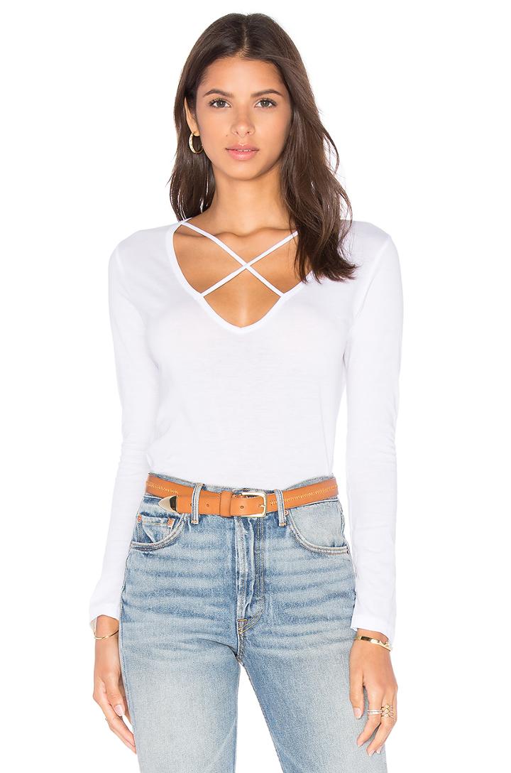 X Revolve Long Sleeve Cross Tee