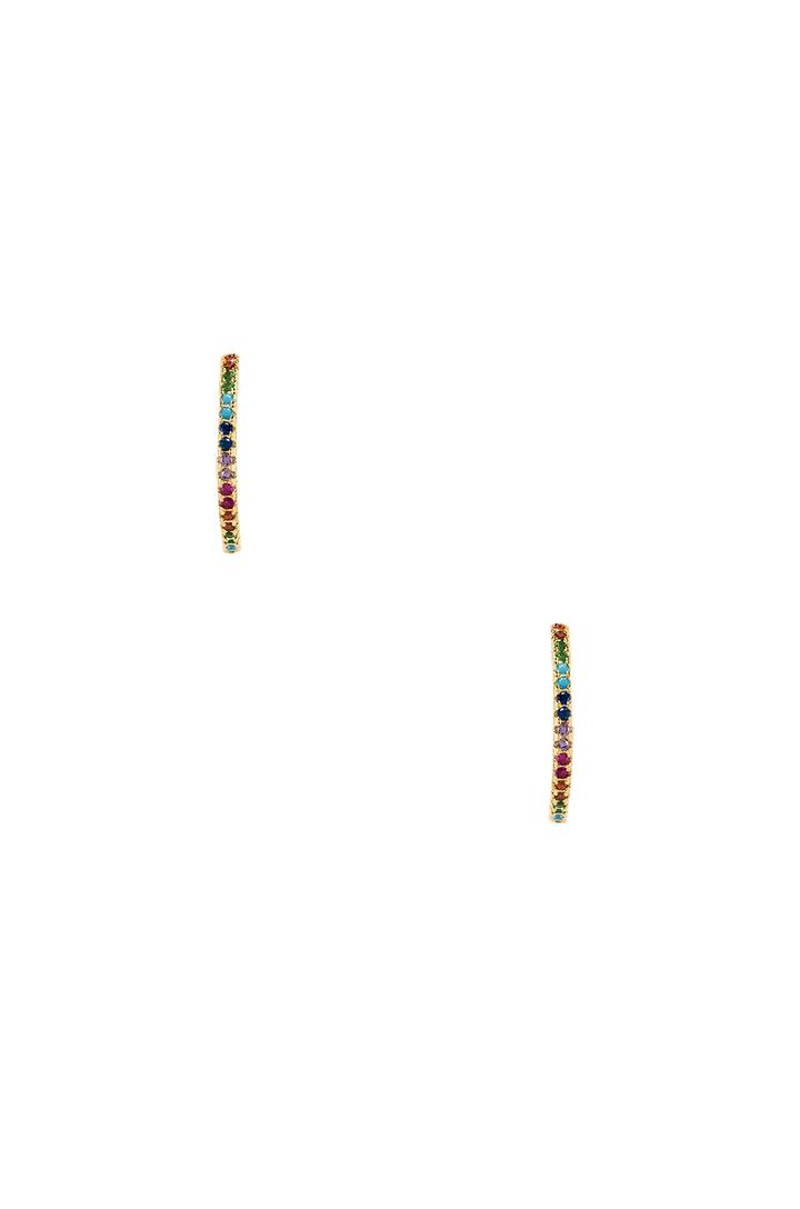 Rainbow Hoop Huggies