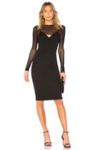 Mesh Overlay Dress