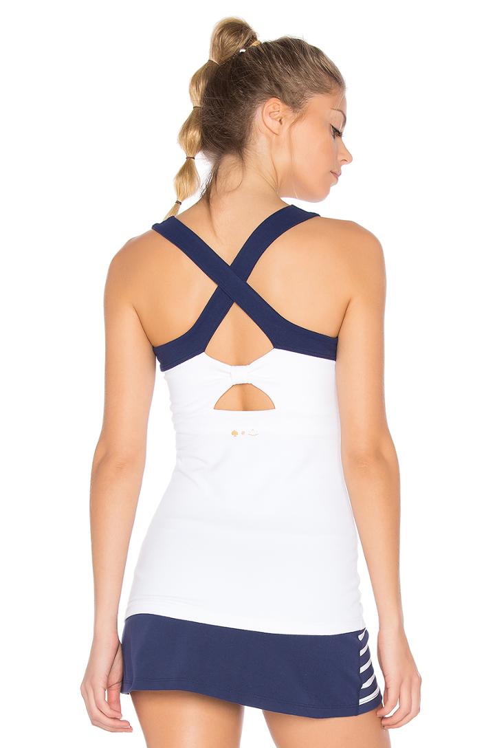X Kate Spade Lunar Cut Out Tank