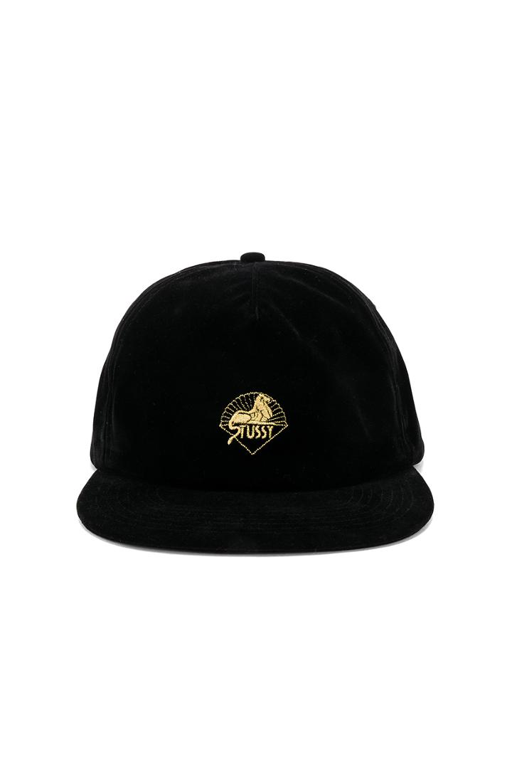 Gold Velvet Snapback