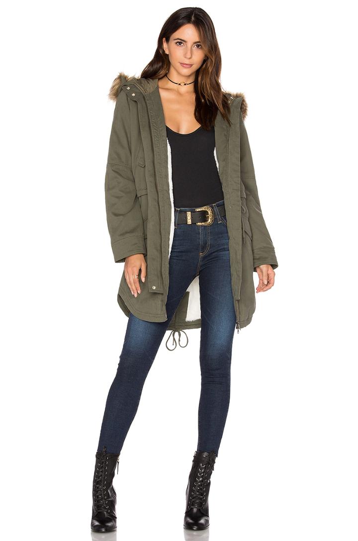 Kara Winter Faux Fur Parka