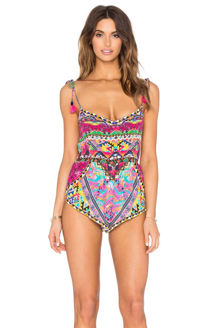 Mexico Embroidered Romper