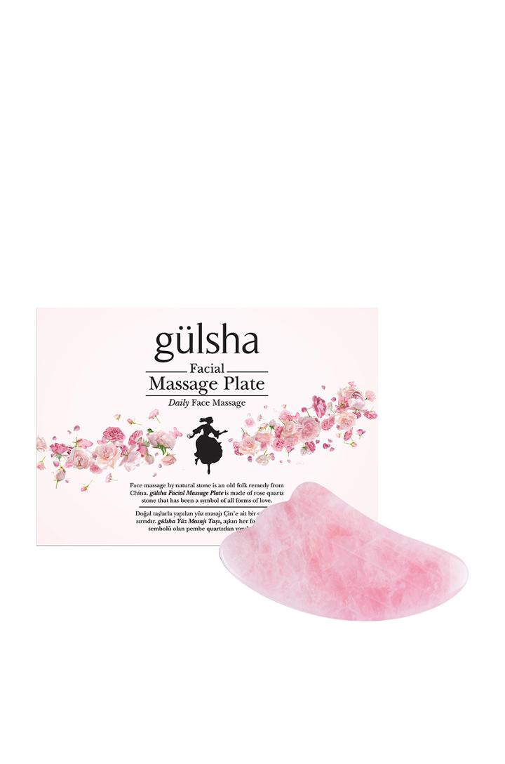 Rose Quartz Facial Massage Plate