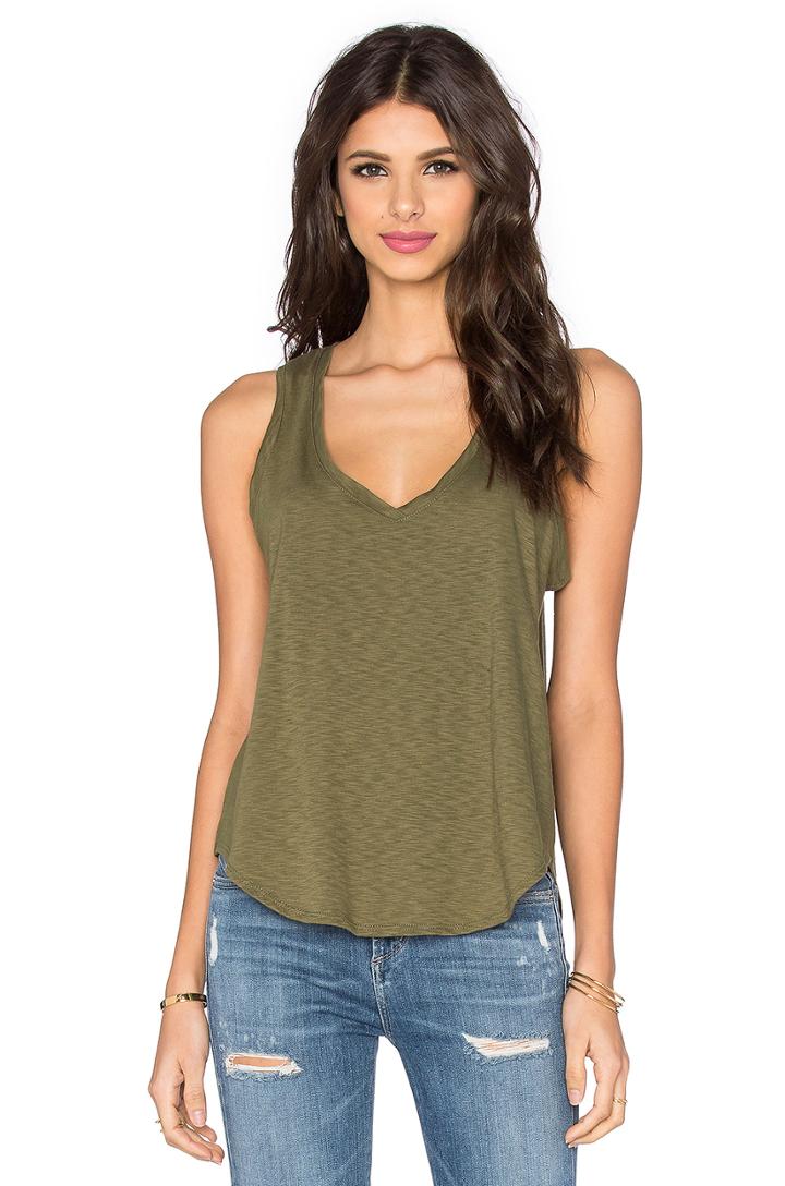 Cotton Slub Jersey Tank