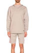 Bonded Linen Hoodie