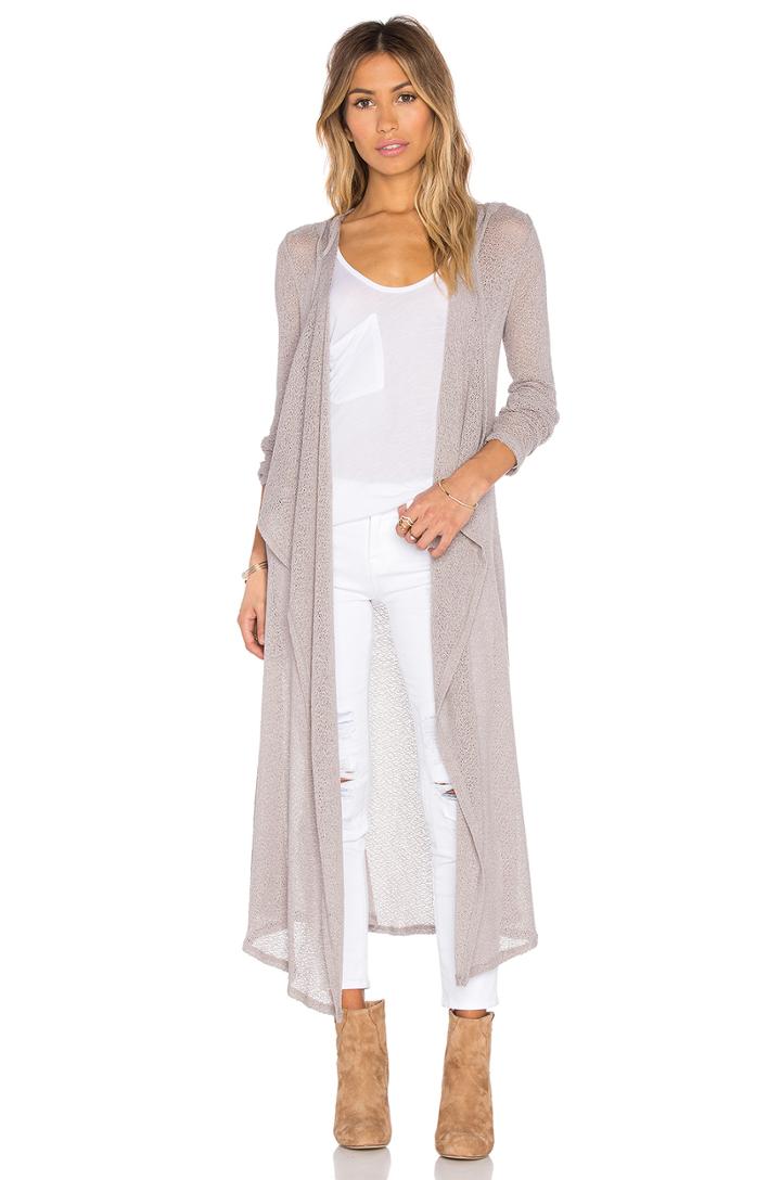 Mesh Sweater Long Sleeve Long Cardigan