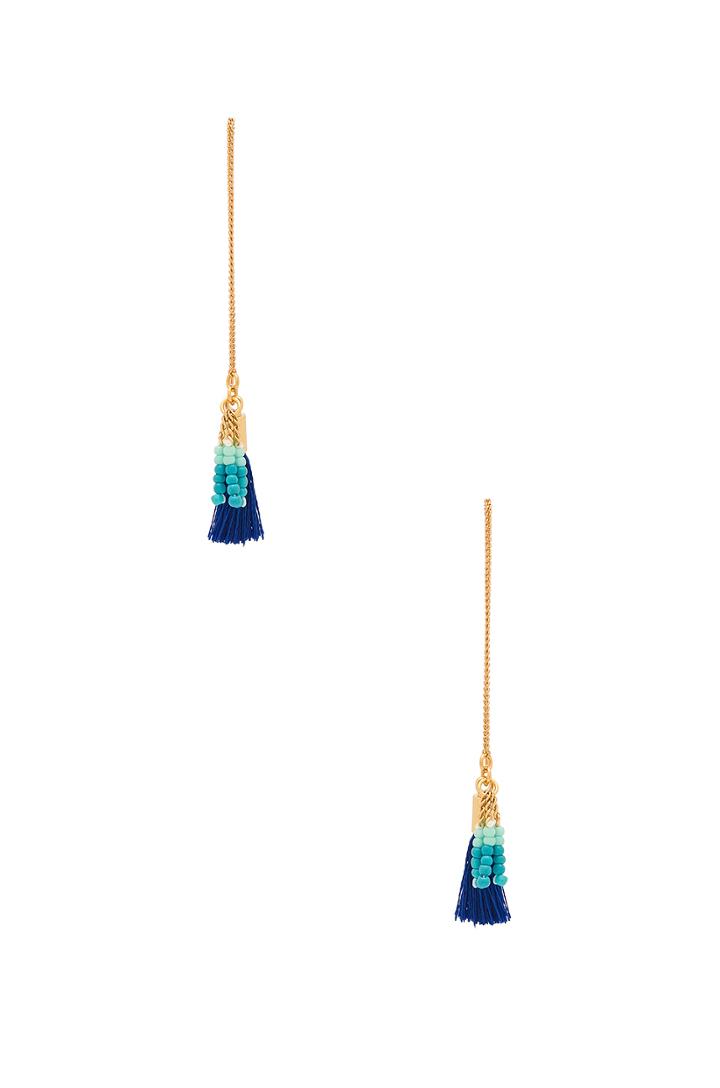 Threader Earring With Tassels