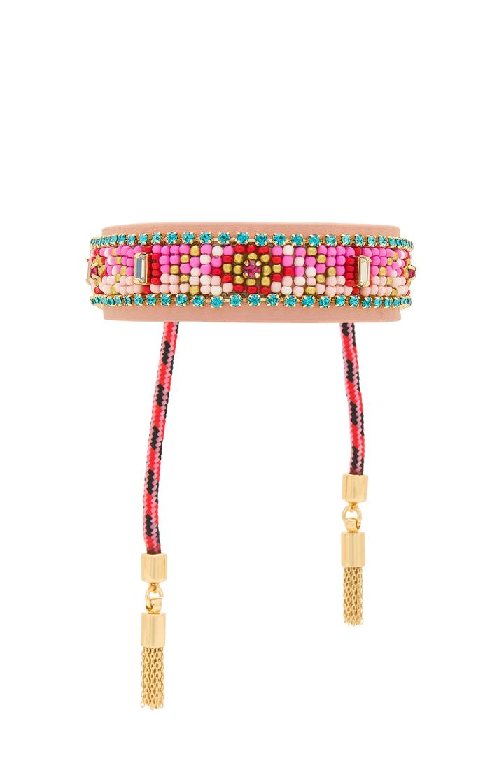 Patterned Seed Bead Friendship Bracelet