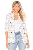 Plaid Tweed Blazer