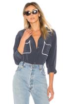 Signature Pipping Button Up