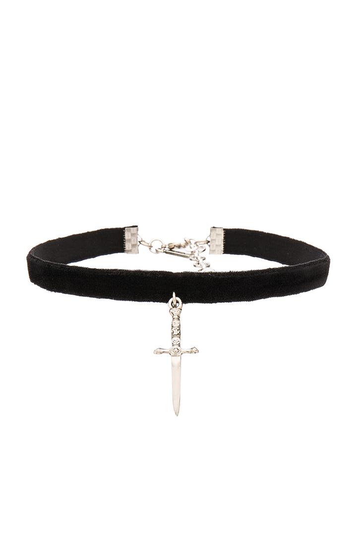 Velvet Dagger Choker