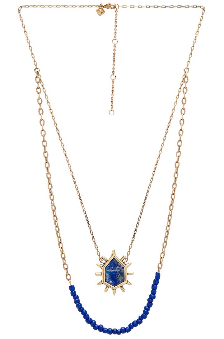 Burst Double Row Necklace